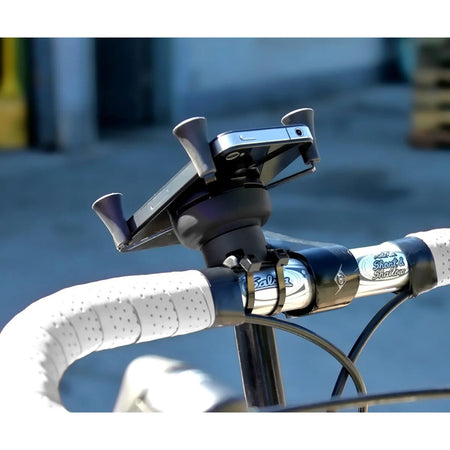 Ram X - Grip Phone Mount w/ RAM EZ - On/Off Bicycle Base | RAP - 274 - 1 - UN7 - MojoMotoSport.com