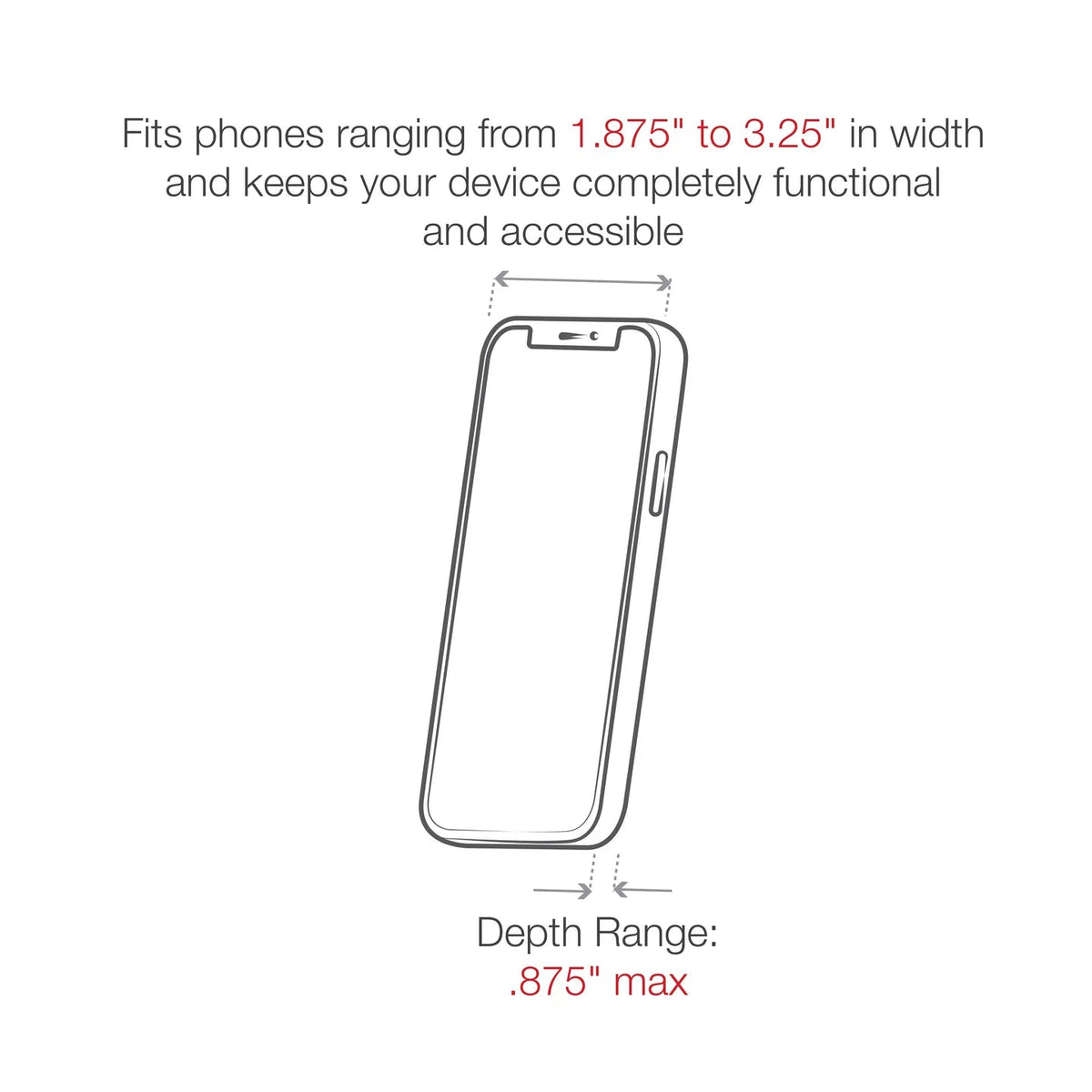 Ram X - Grip Phone Mount w/ RAM Snap - Link Tough - Claw | RAM - HOL - UN7 - 400 - MojoMotoSport.com