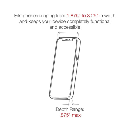 Ram X - Grip Phone Mount w/ RAM Snap - Link Tough - Claw | RAM - HOL - UN7 - 400 - MojoMotoSport.com