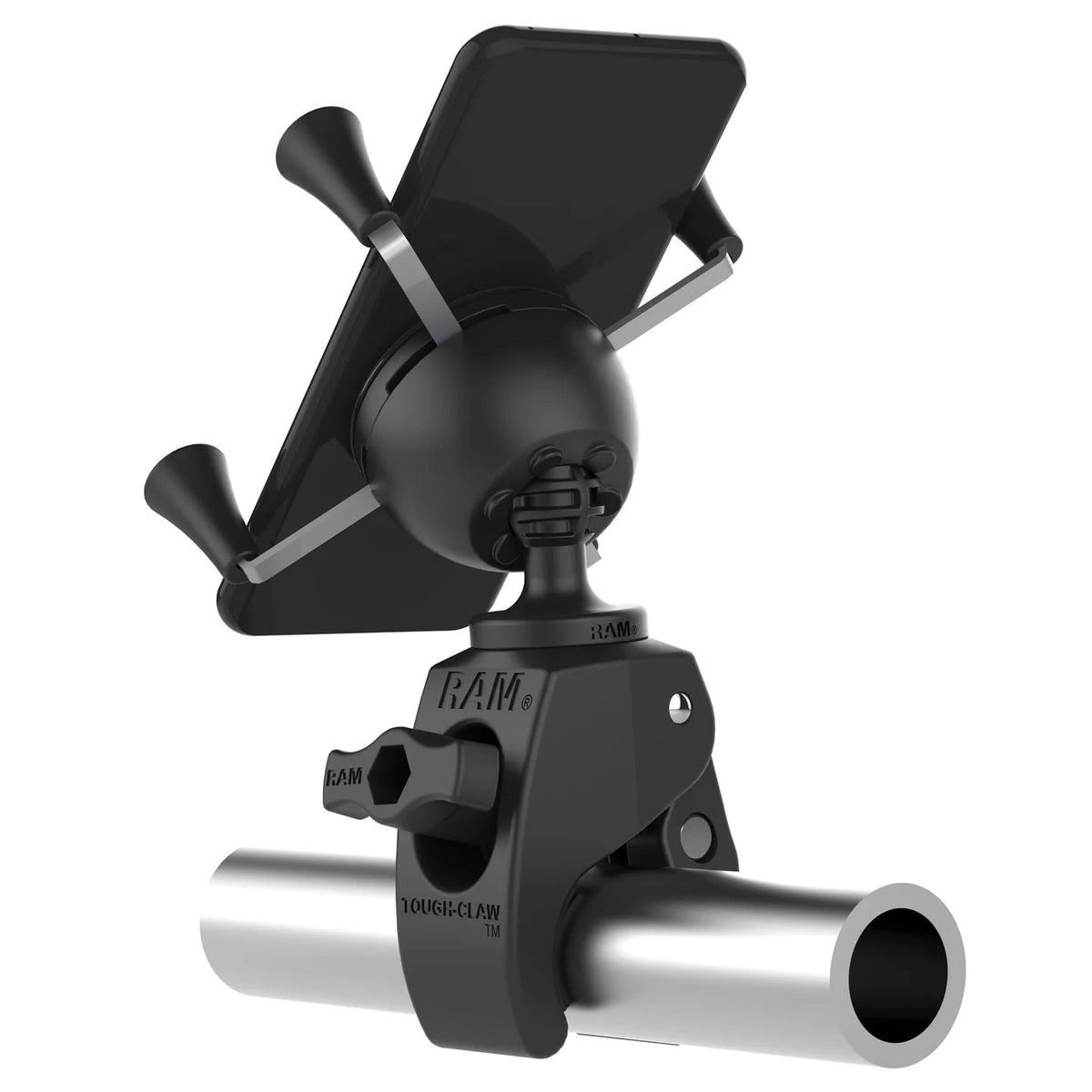 Ram X - Grip Phone Mount w/ RAM Snap - Link Tough - Claw | RAM - HOL - UN7 - 400 - MojoMotoSport.com