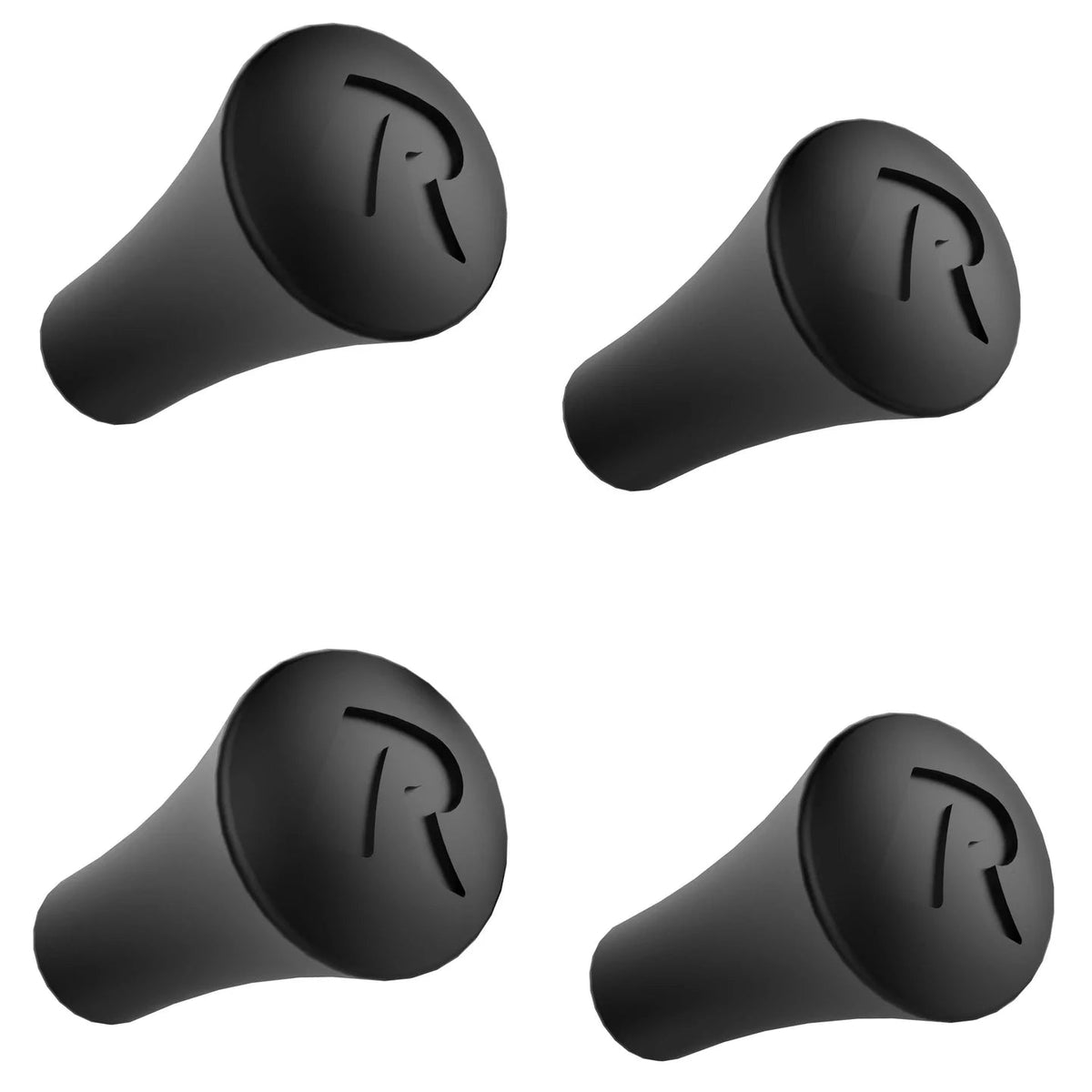 Ram X - Grip Rubber Cap 4 - Pack Replacement | RAP - UN - CAP - 4U - MojoMotoSport.com