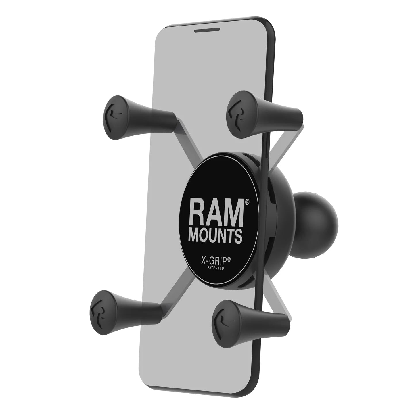 Ram X - Grip Universal Phone Holder w/ Ball - B Size | RAM - HOL - UN7BU - MojoMotoSport.com