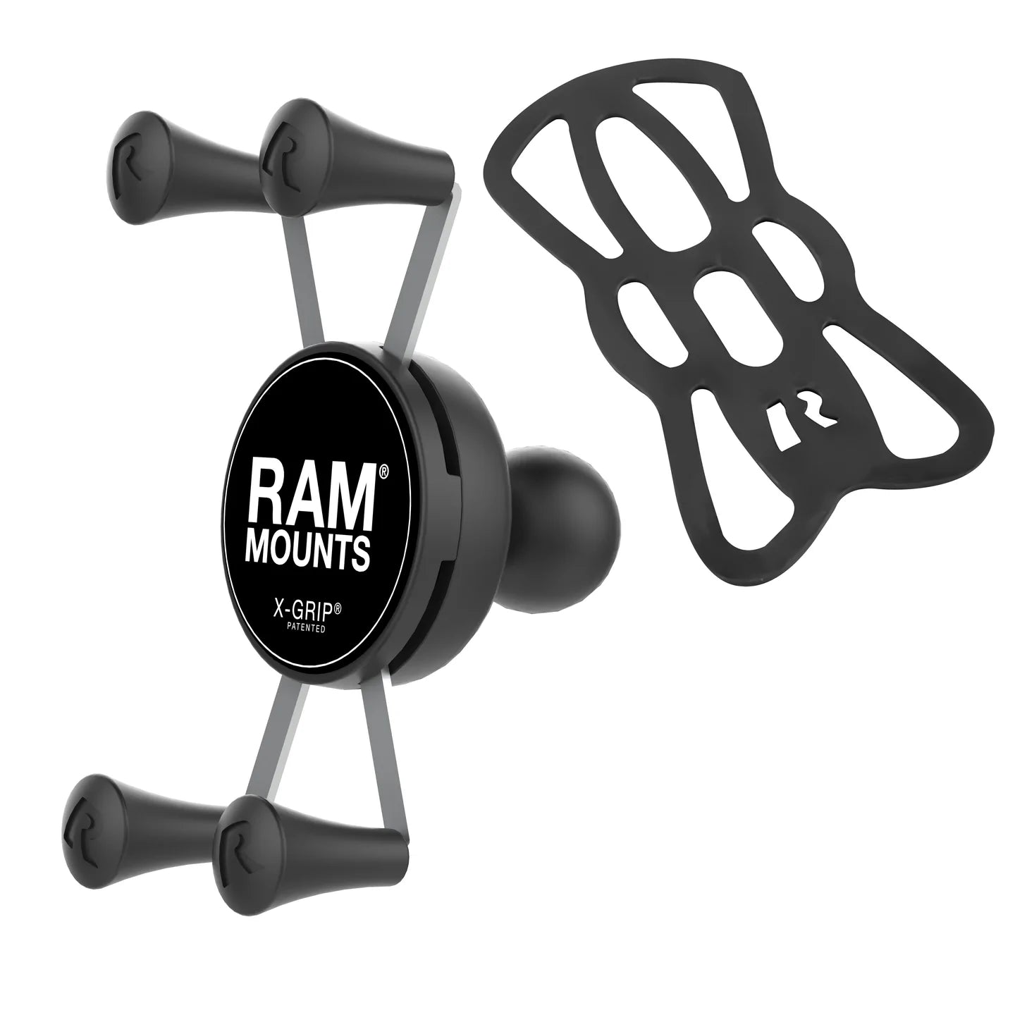 Ram X - Grip Universal Phone Holder w/ Ball - B Size | RAM - HOL - UN7BU - MojoMotoSport.com