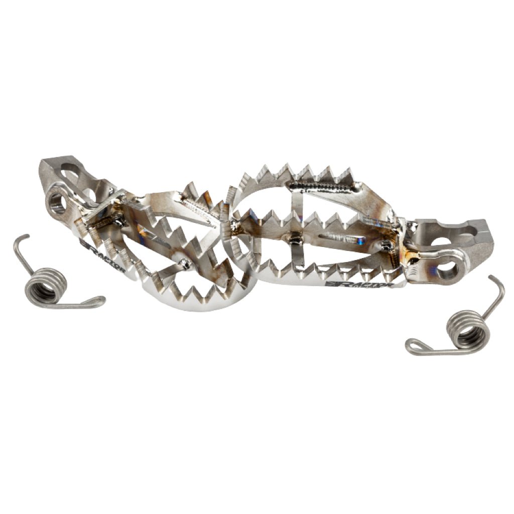 Raptor Titanium Foot Pegs Yamaha YZ125/250/450 | RX003 - MojoMotoSport.com