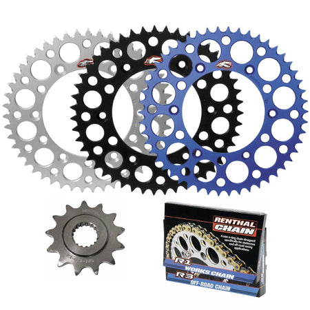 Renthal Chain & Ultralight Sprocket Kit Yamaha/Suzuki 80cc '89 - 22 - MojoMotoSport.com