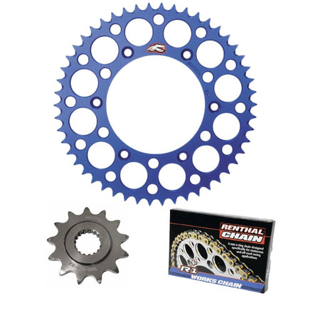 Renthal Chain & Ultralight Sprocket Kit Yamaha/Suzuki 80cc '89 - 22 - MojoMotoSport.com