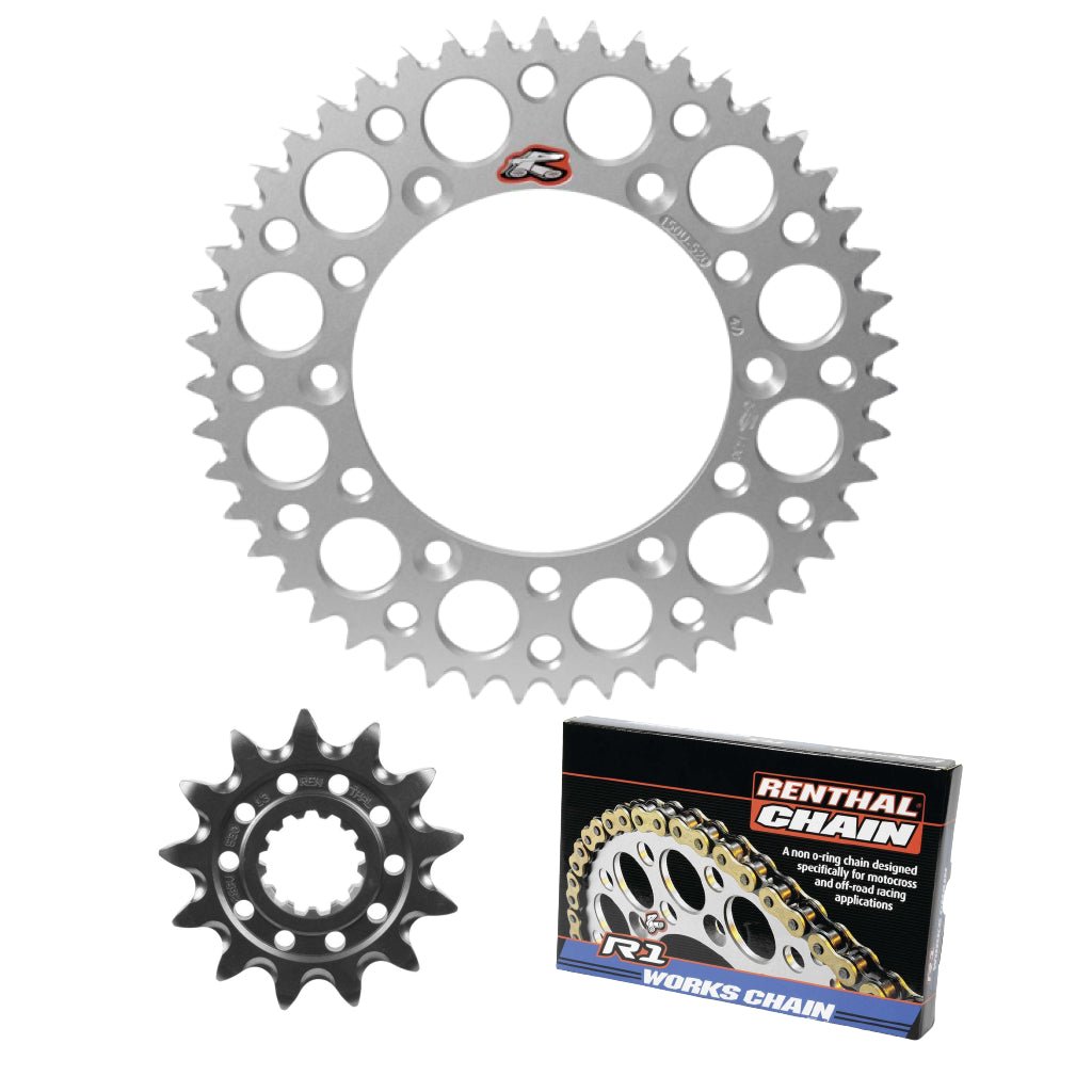 Renthal Ultralight Works Chain & Sprocket Kit Kawasaki KX450(F) '06 - 23 - MojoMotoSport.com