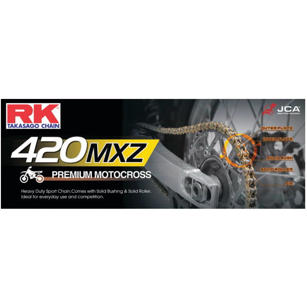 RK Chains - 420 MXZ Chain - MojoMotoSport.com