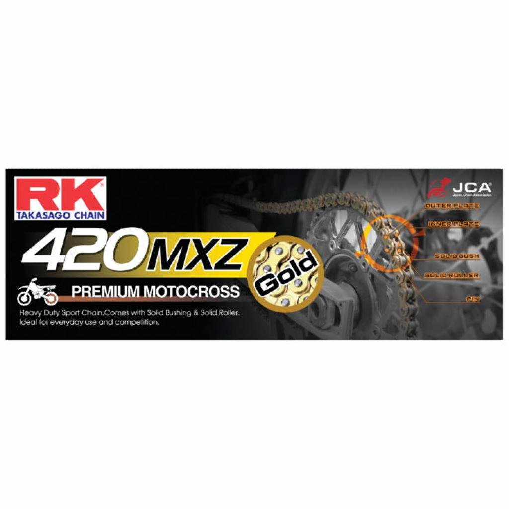 RK Chains - 420 MXZ Chain - MojoMotoSport.com