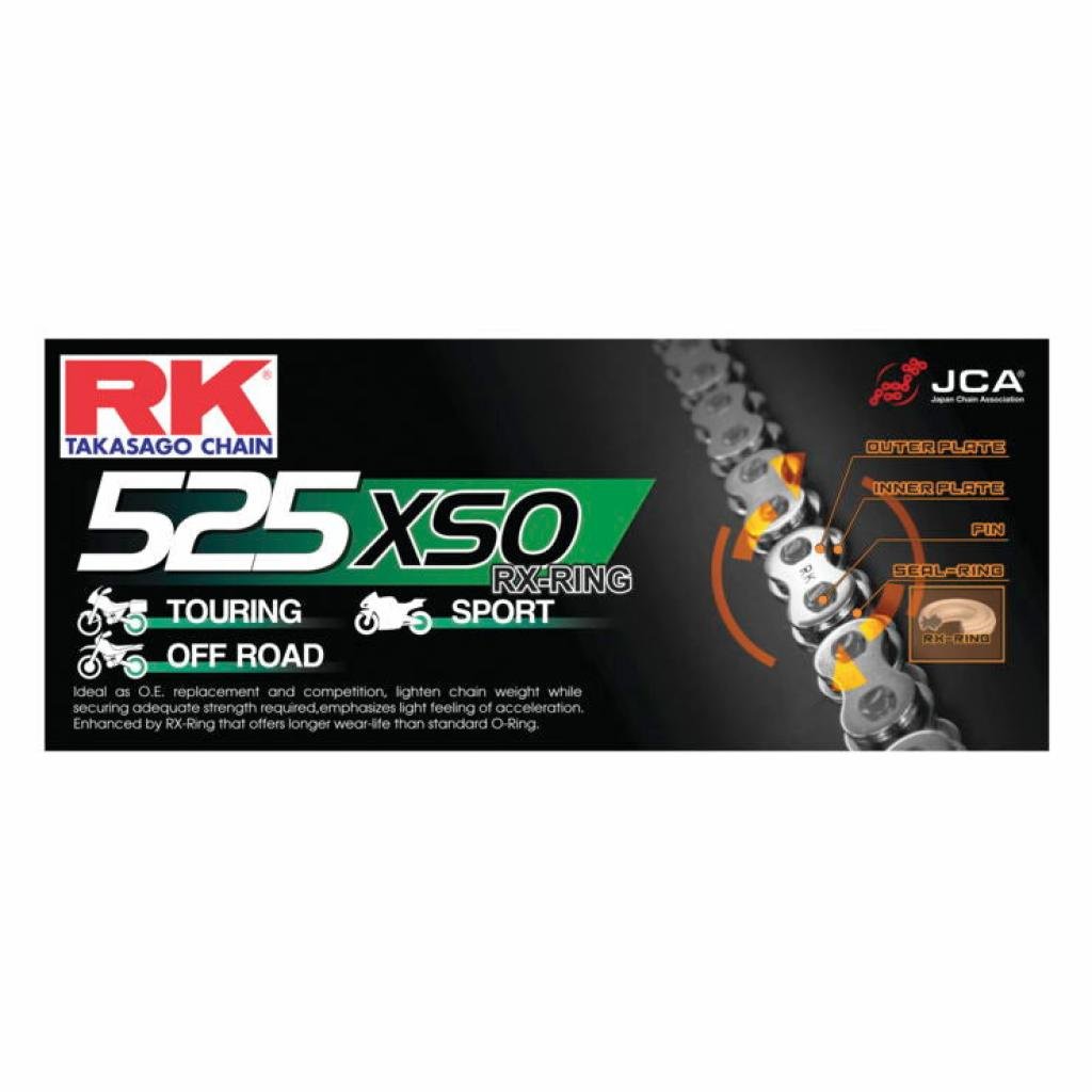 RK Chains - 525 XSO Chain - MojoMotoSport.com