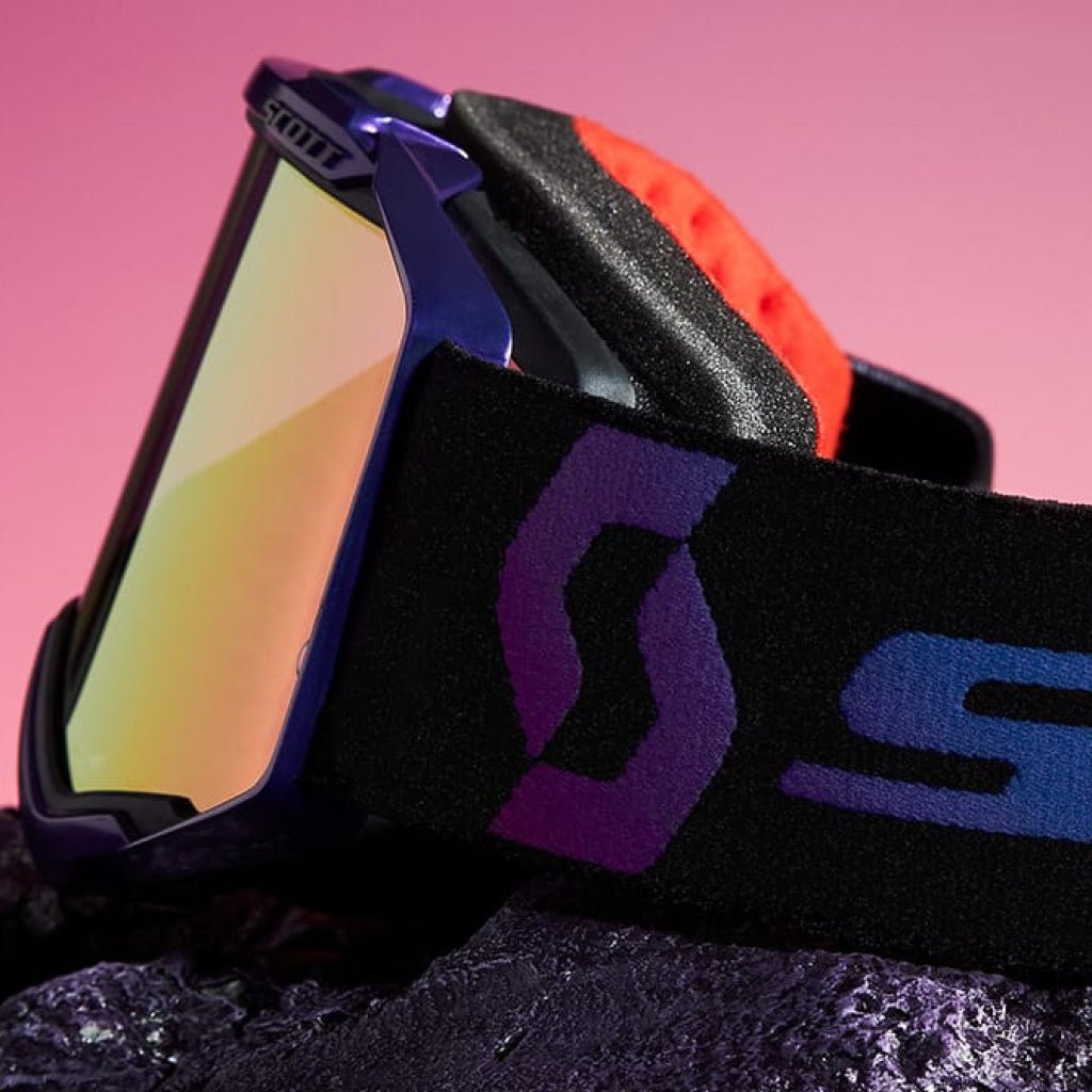 SCOTT Prospect LE Iridescent Purple Chrome Works Goggle - MojoMotoSport.com