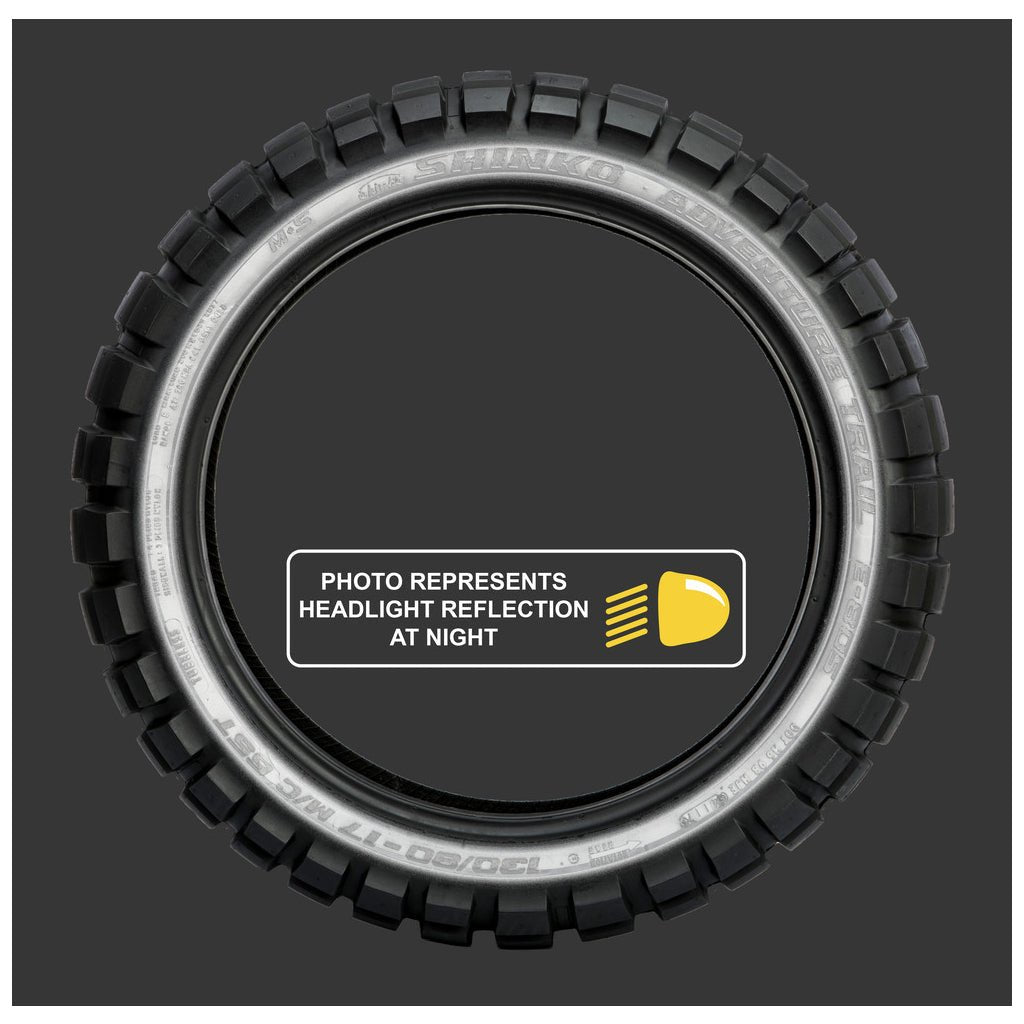 Shinko - E804/E805 Adventure Trail Reflective Tire - MojoMotoSport.com