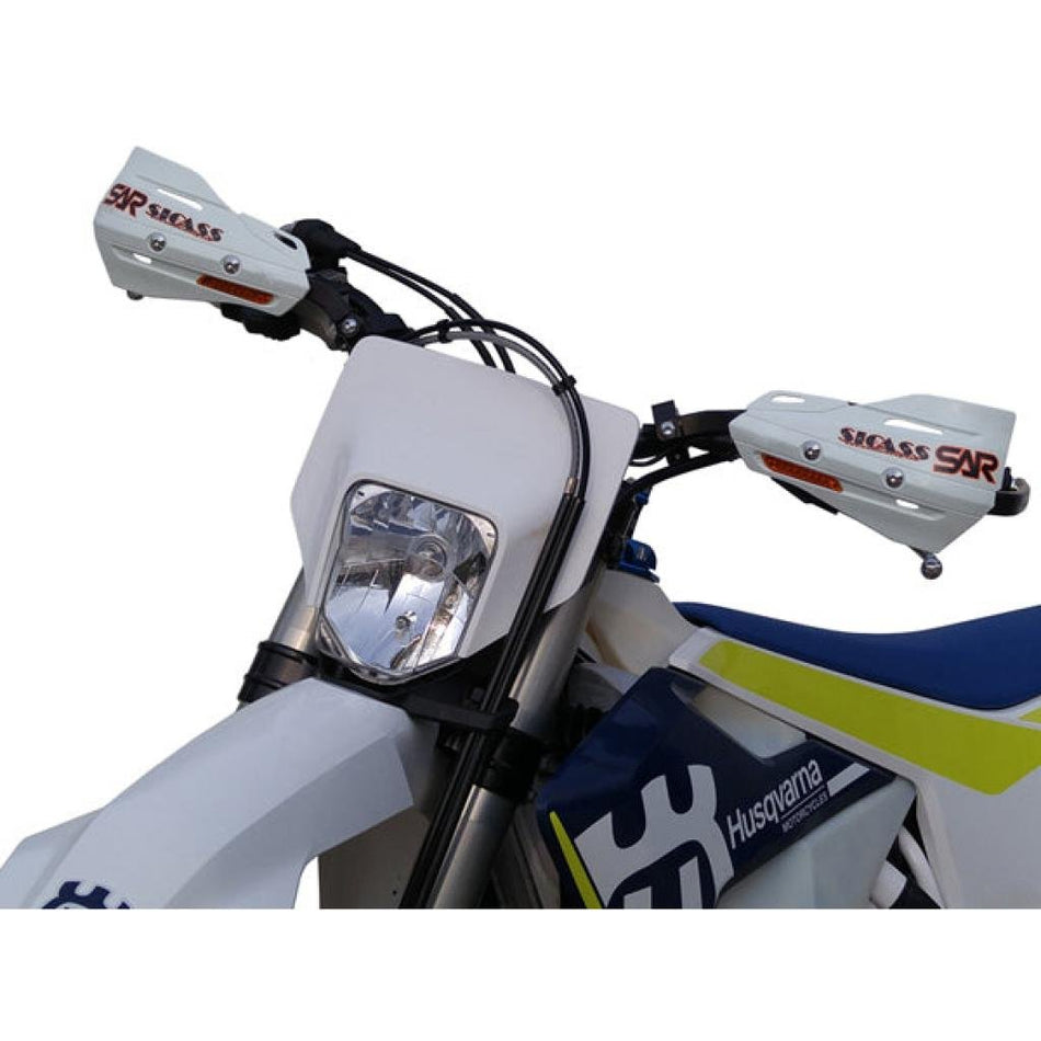 Sicass Racing Aluminum Handguard Mounts 1 1/8" HQV/Yam WR/Magura/Sherco | 72 - 5136 - MojoMotoSport.com