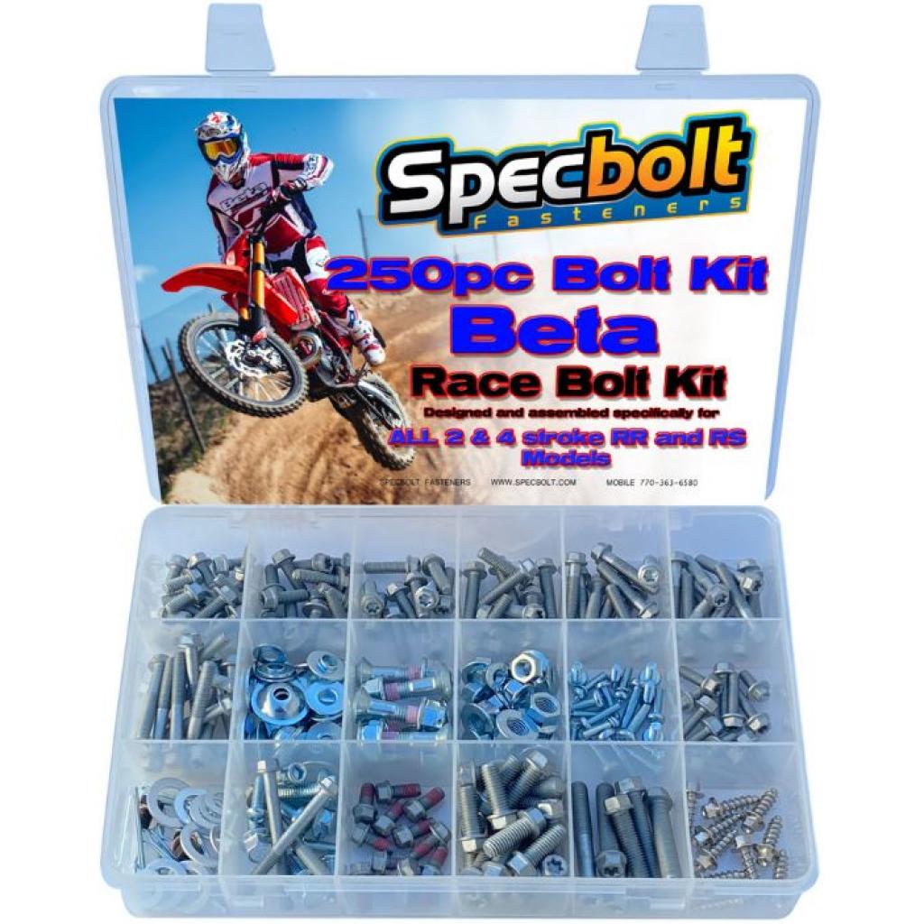 Specbolt - Beta 250pc 2/4 Stroke Bolt Kit | 250 - BETA - MojoMotoSport.com
