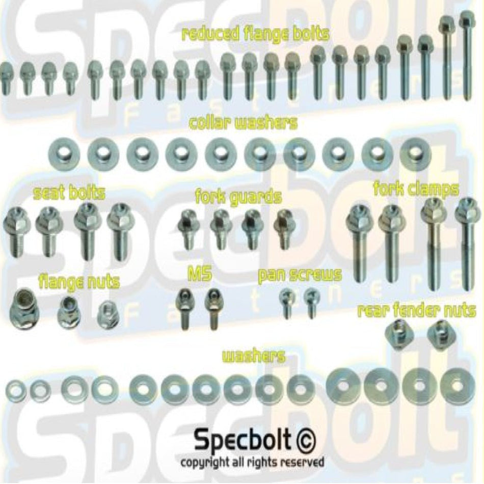 Specbolt - RM/RMZ Spec - Pak Factory Fastener Kit | SP - SUZ - RMRMZ - MojoMotoSport.com