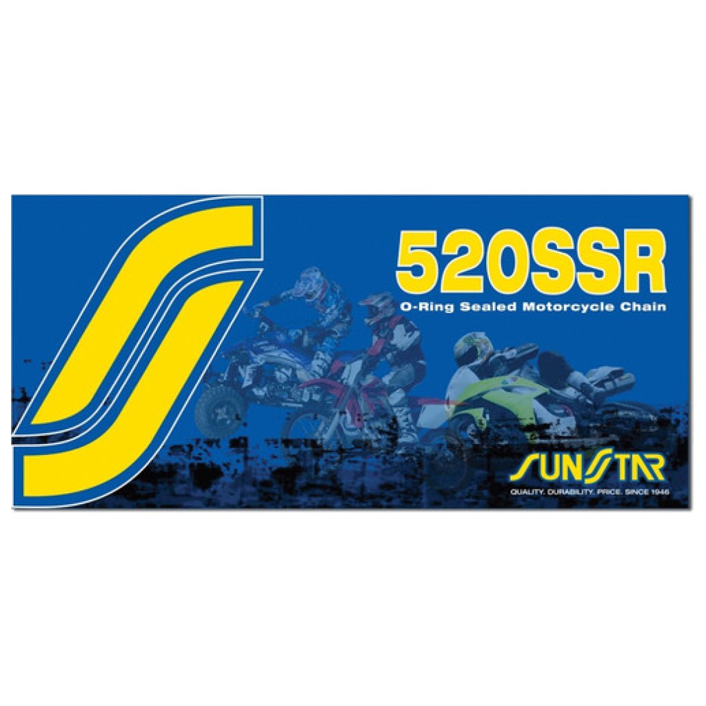 Sunstar - 520 Standard Sealed Chain - MojoMotoSport.com