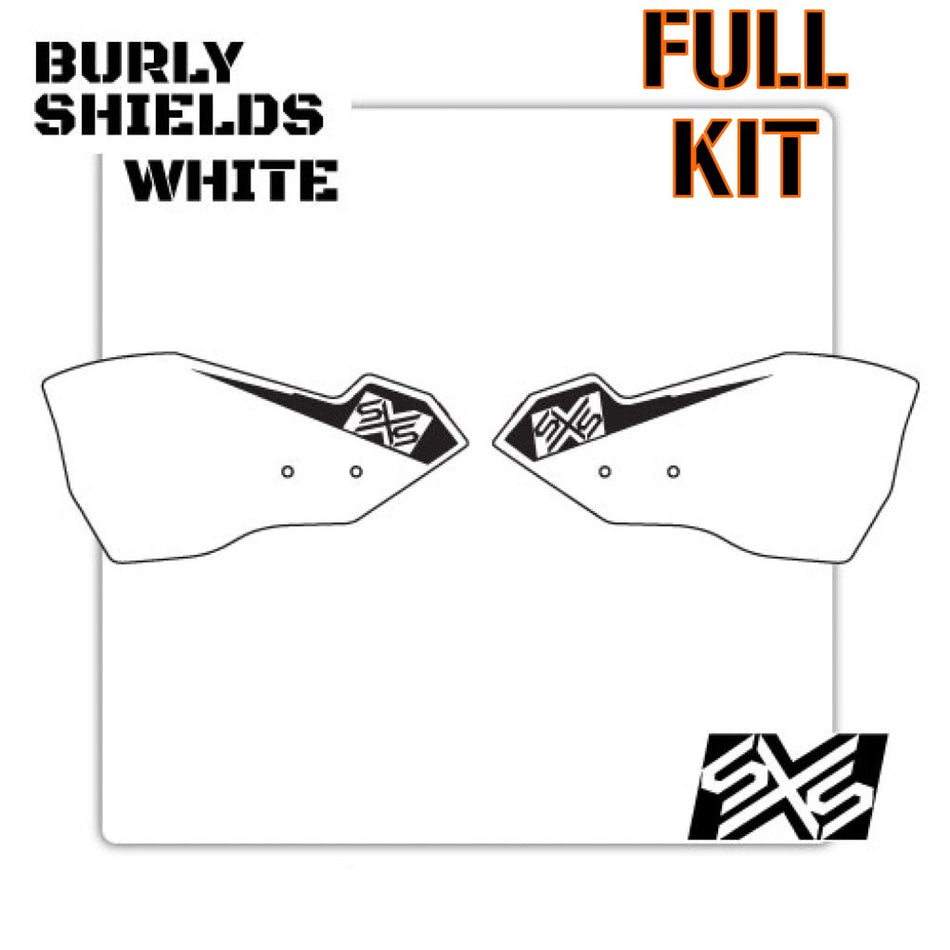 SXS Burly Handguard Shields Full Kit - MojoMotoSport.com