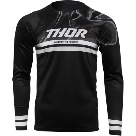 Thor Assist Banger Long - Sleeve MTB Jersey - MojoMotoSport.com