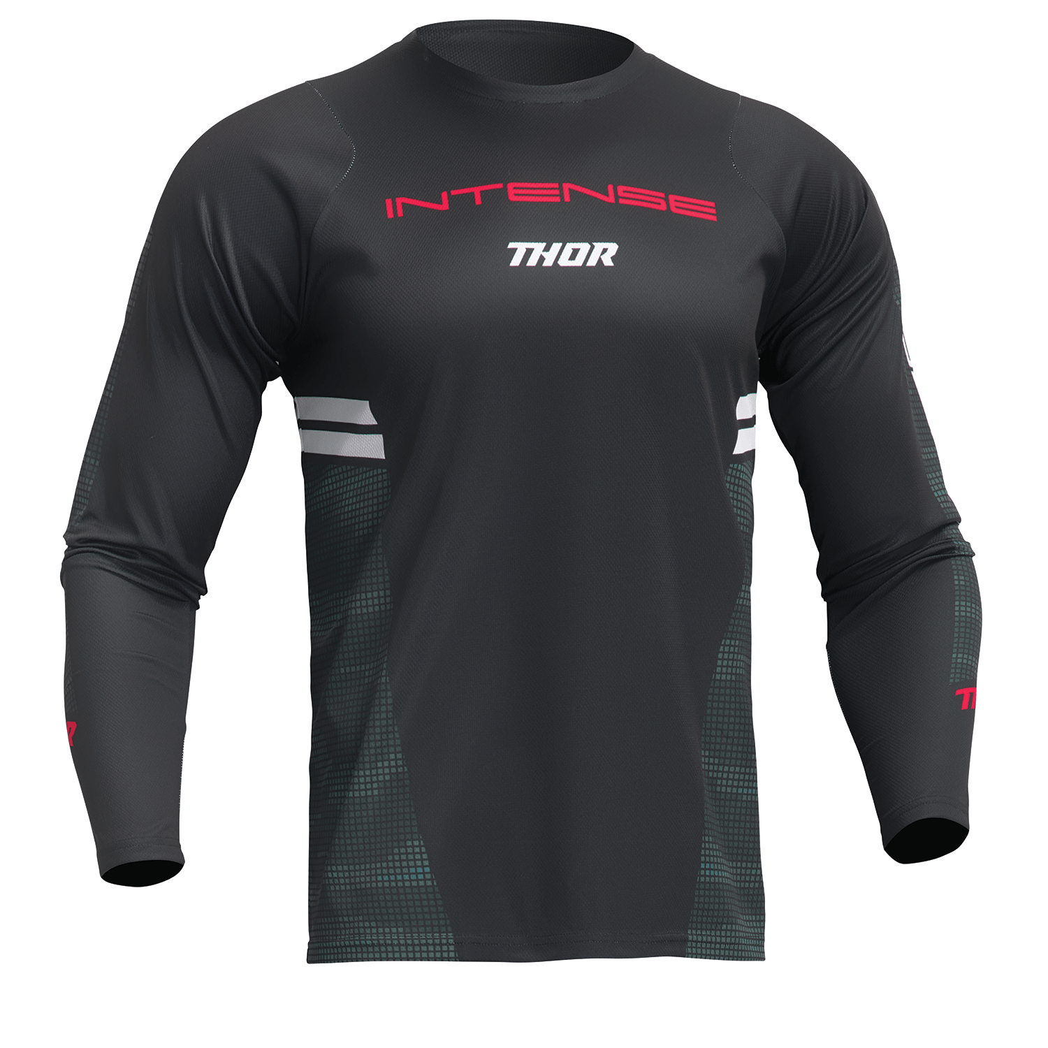 Thor Intense Assist Berm Long - Sleeve MTB Jersey - MojoMotoSport.com