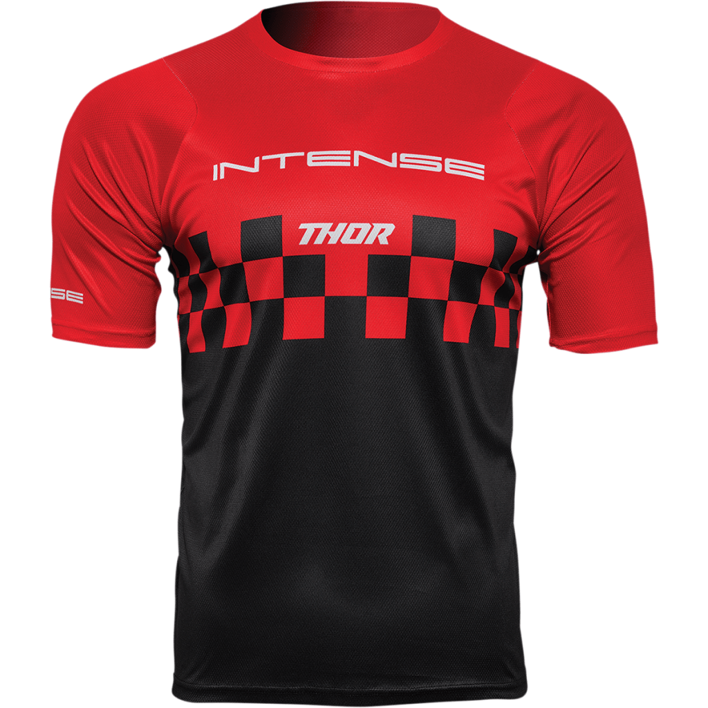 Thor Intense Chex MTB Jersey - MojoMotoSport.com