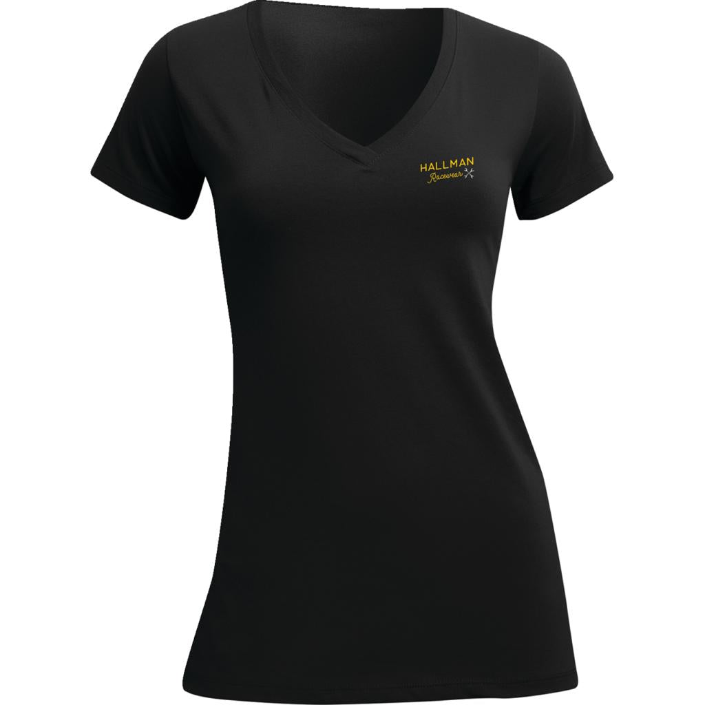 Thor Women's Hallman Garage V - Neck T-Shirt - MojoMotoSport.com