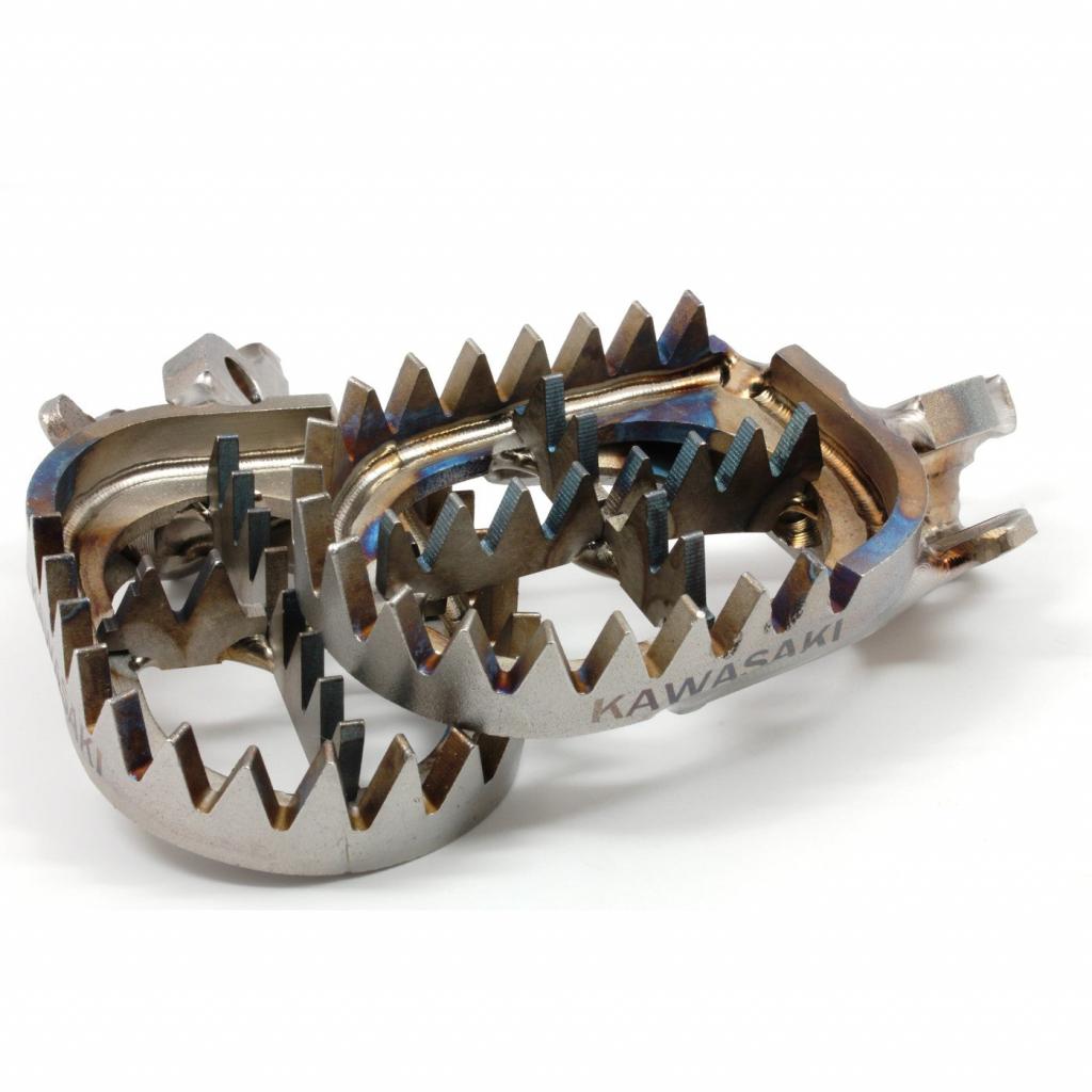 Titanium Pro Pegs Kawasaki KX250/450/F/XC | 20 - 410 - MojoMotoSport.com