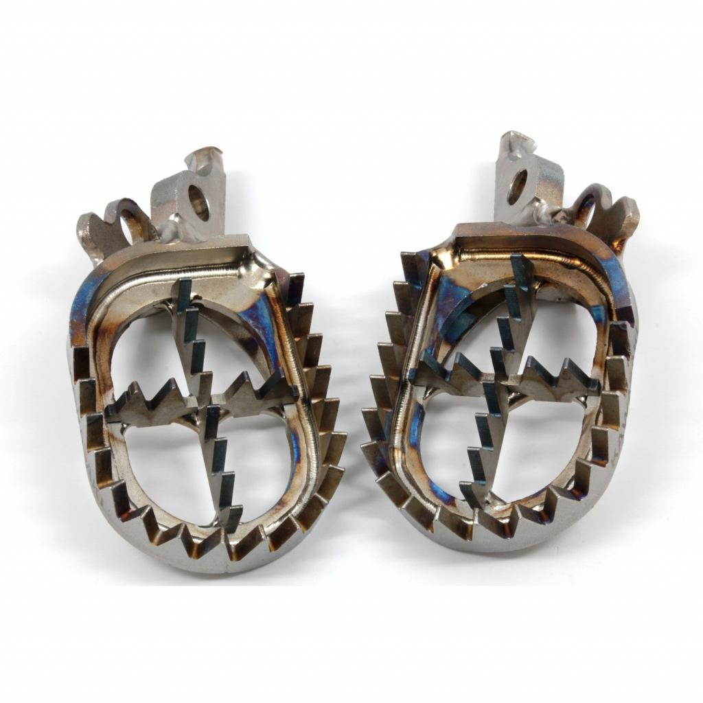 Titanium Pro Pegs Yamaha 125 - 450cc ('98 - '21) | 20 - 430 - MojoMotoSport.com