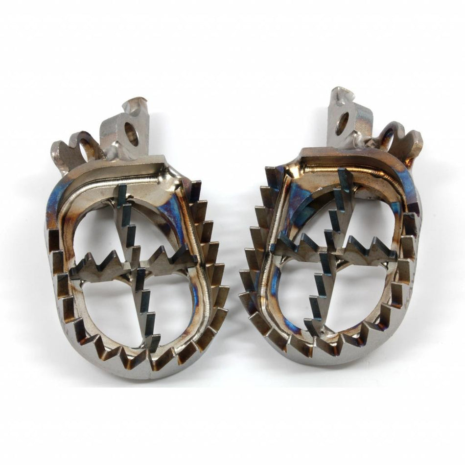 Titanium Pro Pegs Yamaha 125 - 450cc ('98 - '21) | 20 - 430 - MojoMotoSport.com