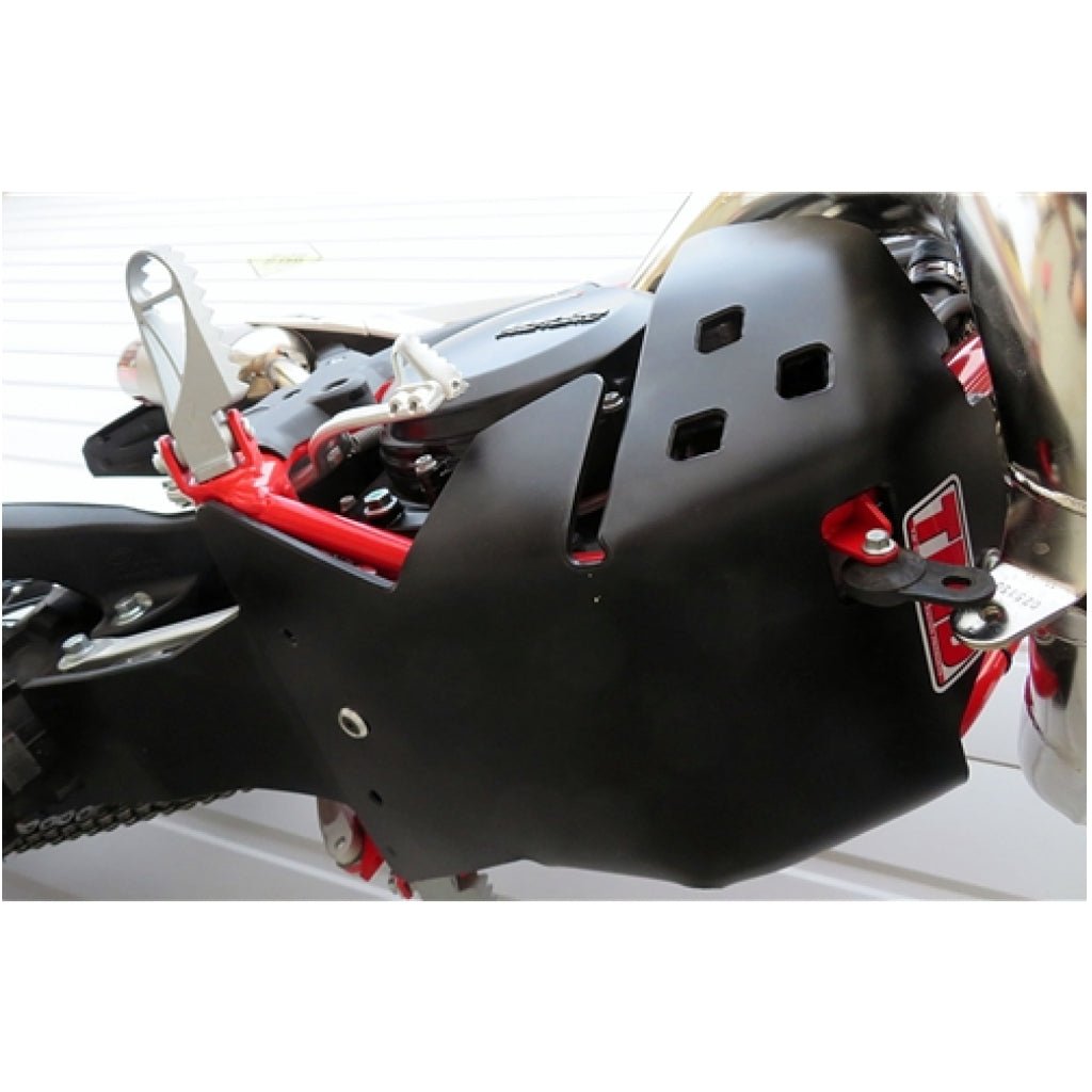 TM Designworks - BETA (18 - 19) RR 250 & RR 300 2 Stroke Extreme Full Coverage Skid Plate w/ Link Guard - MojoMotoSport.com