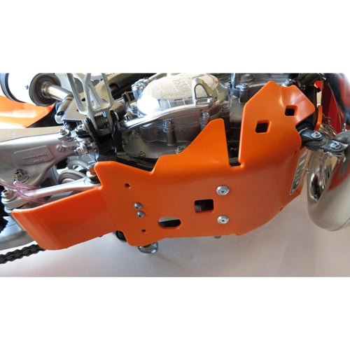 TM Designworks - KTM/Husky 250/300 (17 - 19) Extreme Full Coverage Skid Plate With Link Guard | KHLG - 253 - MojoMotoSport.com