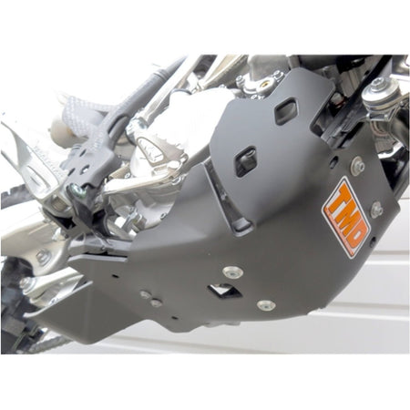 TM Designworks - KTM/Husky/GasGas 125/150 (19 - 22) Extreme Full Coverage Skid Plate w/ Link Guard | KHLG - 136 - MojoMotoSport.com