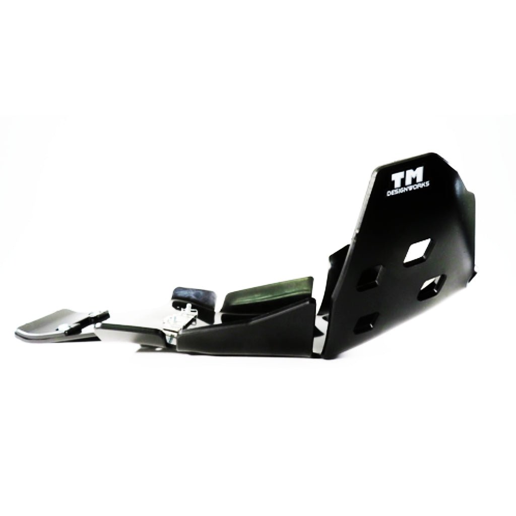 TM Designworks - KTM/Husqvarna/GasGas 250/350 Extreme Coverage Skid Plate w/ Link Guard | KHLG - 359 - MojoMotoSport.com