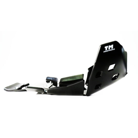 TM Designworks - KTM/Husqvarna/GasGas 250/350 Extreme Coverage Skid Plate w/ Link Guard | KHLG - 359 - MojoMotoSport.com