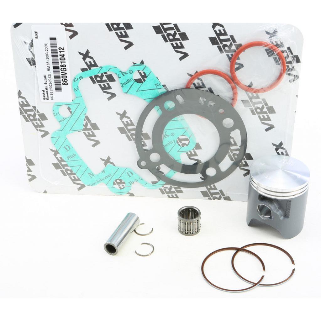 Vertex Cast Replica Top End Kit Kawasaki KX65 (00 - 22) | VTK22860B - MojoMotoSport.com