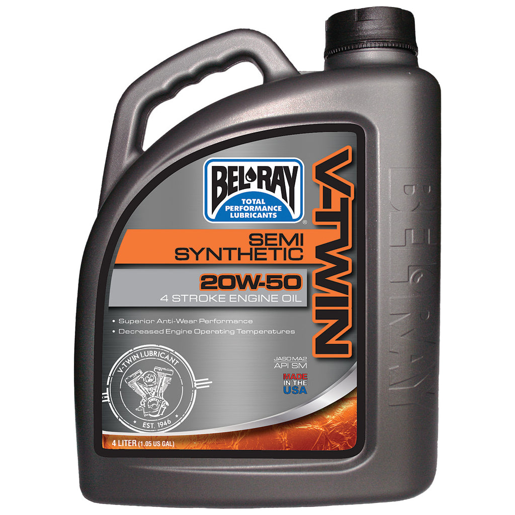 BEL-RAY V-Twin Semi-Synthetic Engine Oil