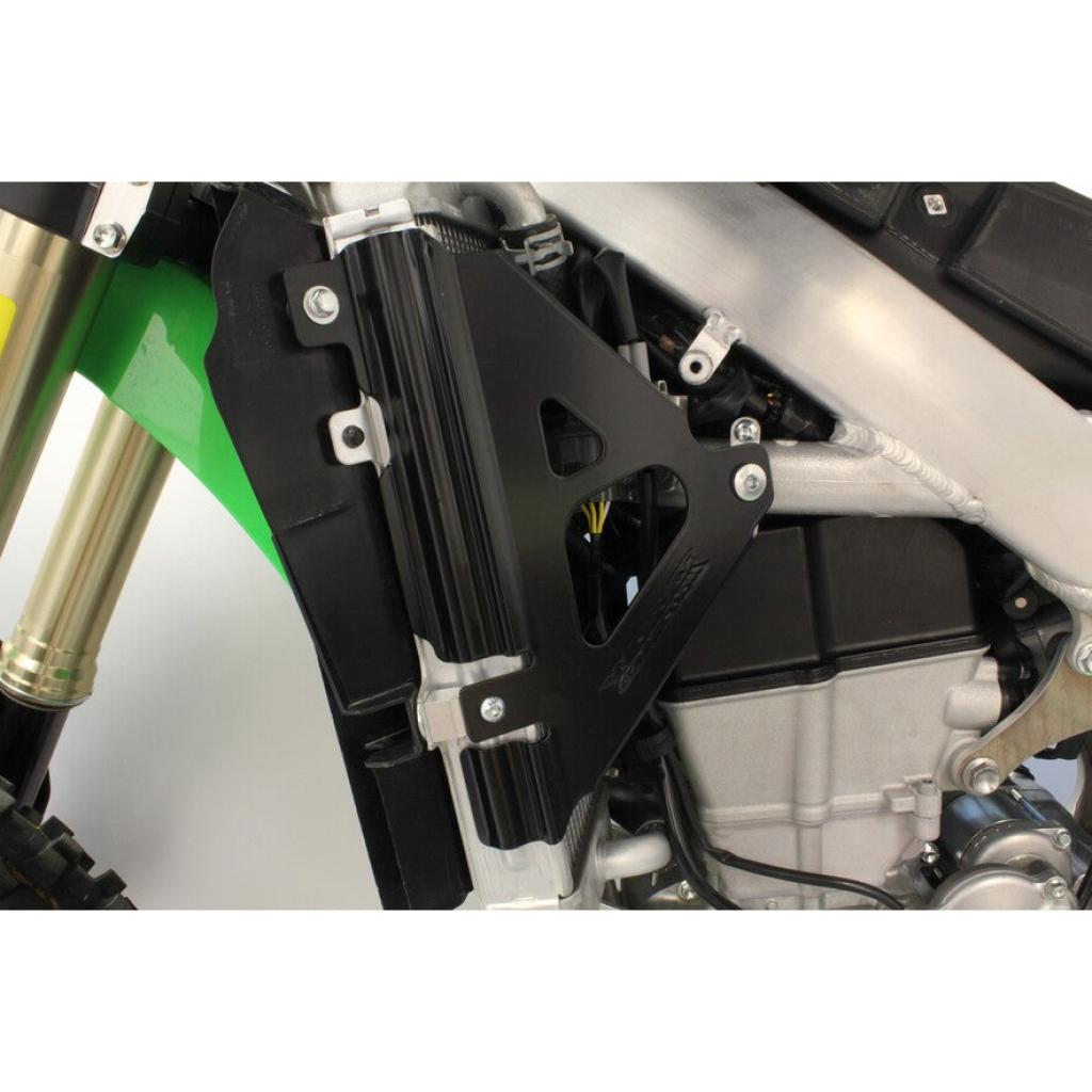 Works Connection Kawasaki Radiator Braces 2019 - 23 KX250/KX450 | 18 - 300 - MojoMotoSport.com