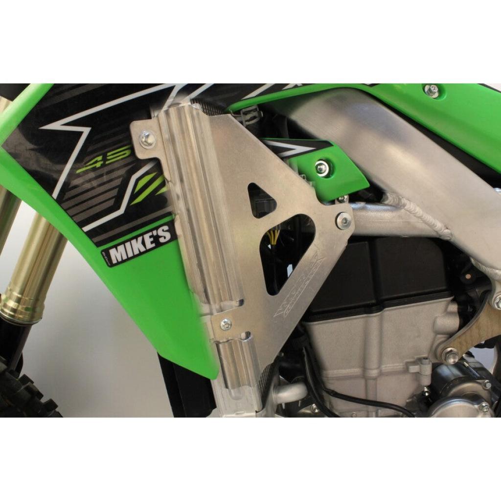 Works Connection Kawasaki Radiator Braces 2019 - 23 KX250/KX450 | 18 - 300 - MojoMotoSport.com