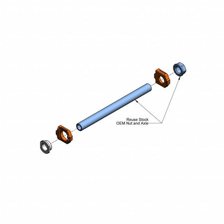 Works Connection KTM/Husqvarna 22MM Elite Axle Blocks - MojoMotoSport.com