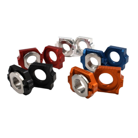 Works Connection KTM/Husqvarna 22MM Elite Axle Blocks - MojoMotoSport.com