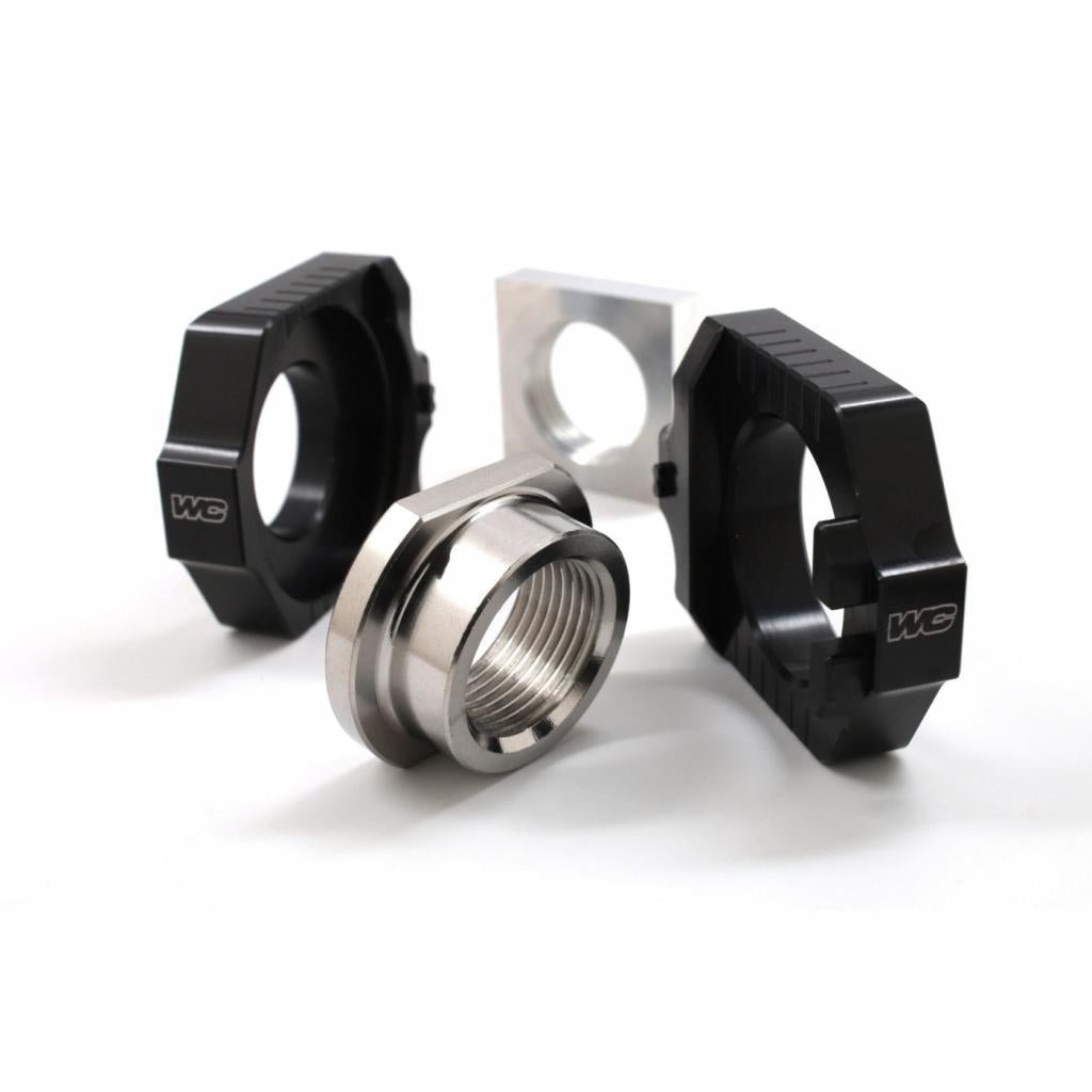 Works Connection KTM/Husqvarna 22MM Elite Axle Blocks - MojoMotoSport.com
