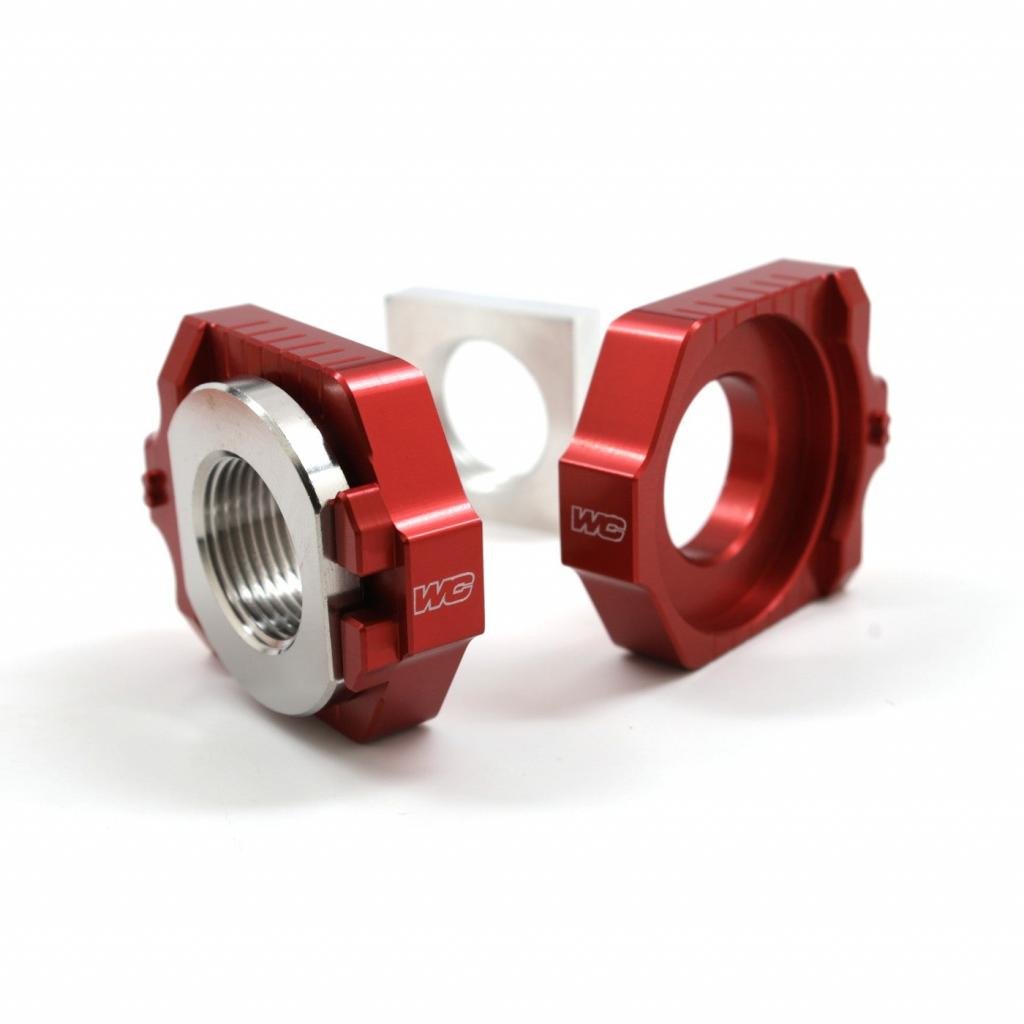 Works Connection KTM/Husqvarna 22MM Elite Axle Blocks - MojoMotoSport.com