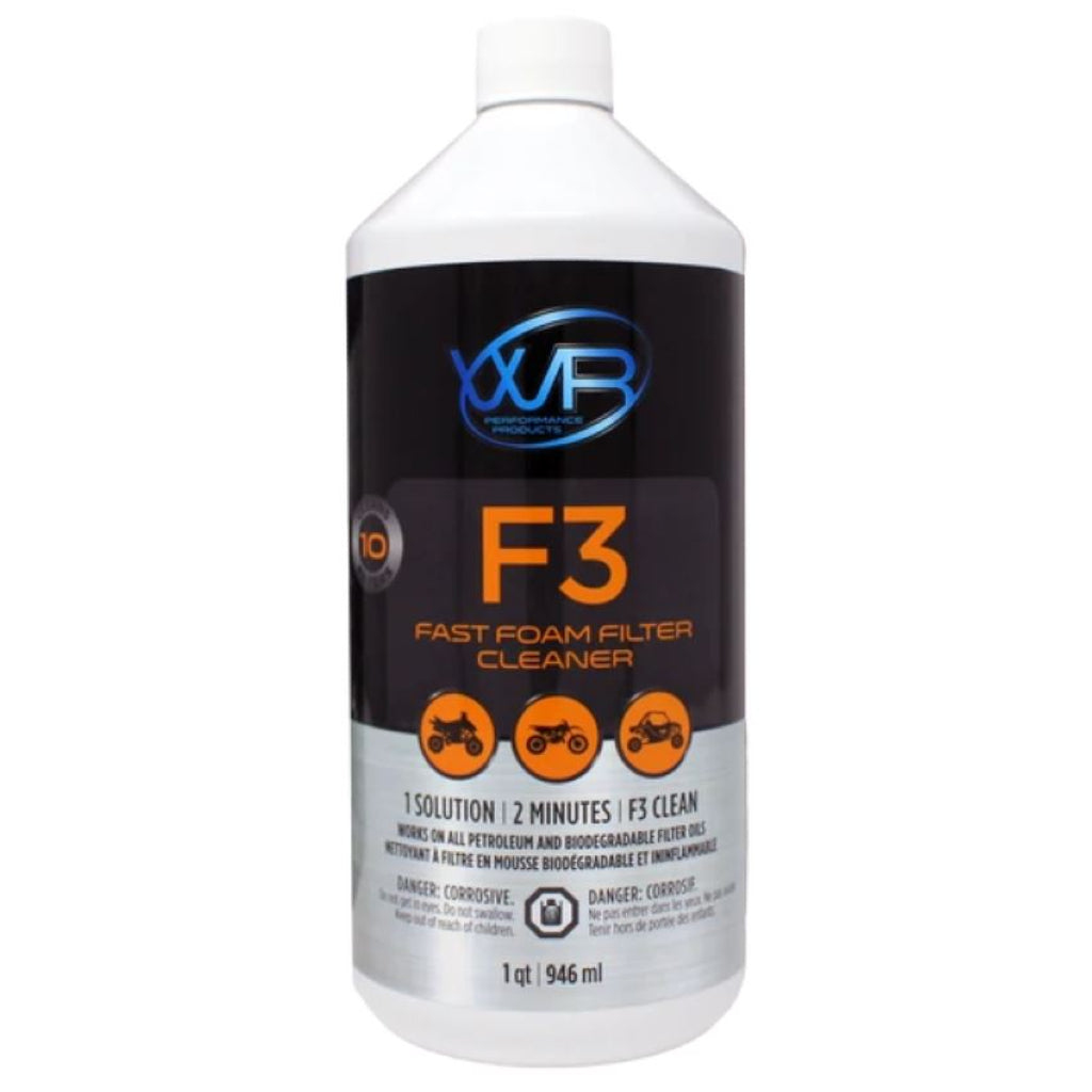 Wr performance products f3 limpador de filtro de espuma rápido