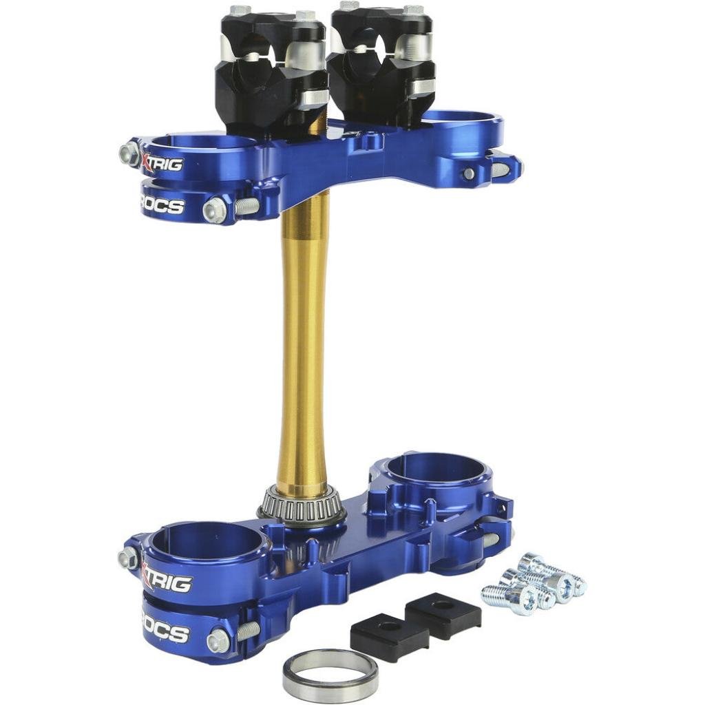 X - Trig ROCS Tech Clamp Set 2005 - 23 Yamaha YZ125 25mm Offset | 40201011 - MojoMotoSport.com