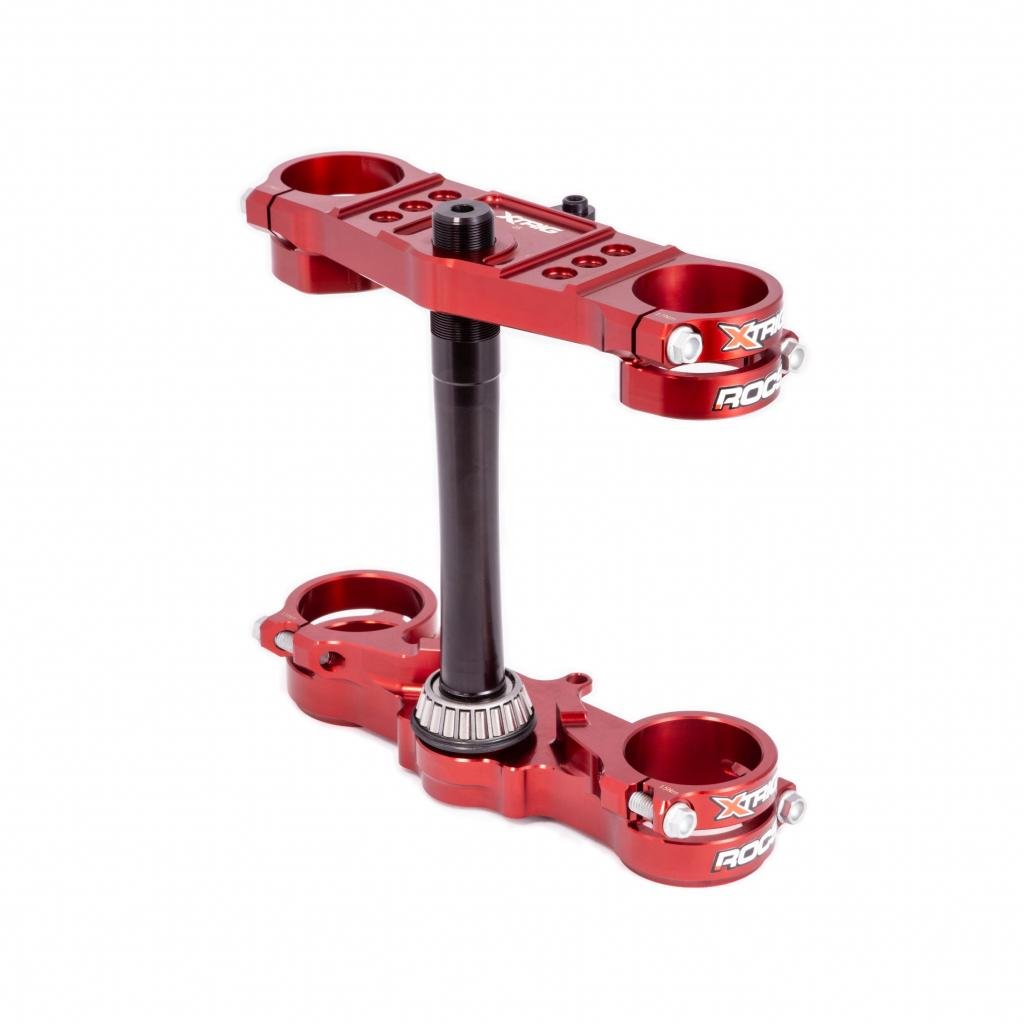 X - Trig ROCS Tech Clamp Set 2008 - 23 Kawasaki KX85 25mm Offset | 40304001 - MojoMotoSport.com