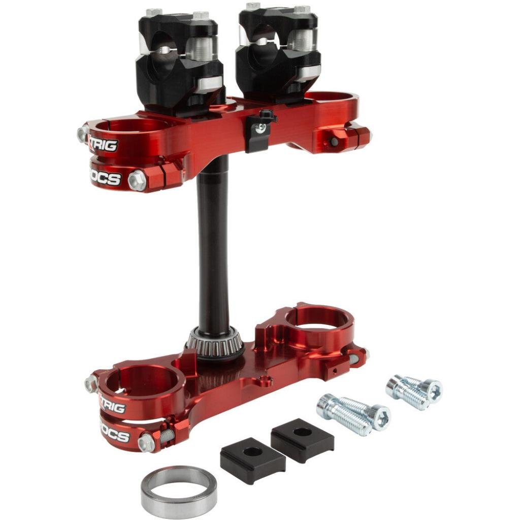 X - Trig ROCS Tech Clamp Set 2008 - 23 Kawasaki KX85 25mm Offset | 40304001 - MojoMotoSport.com