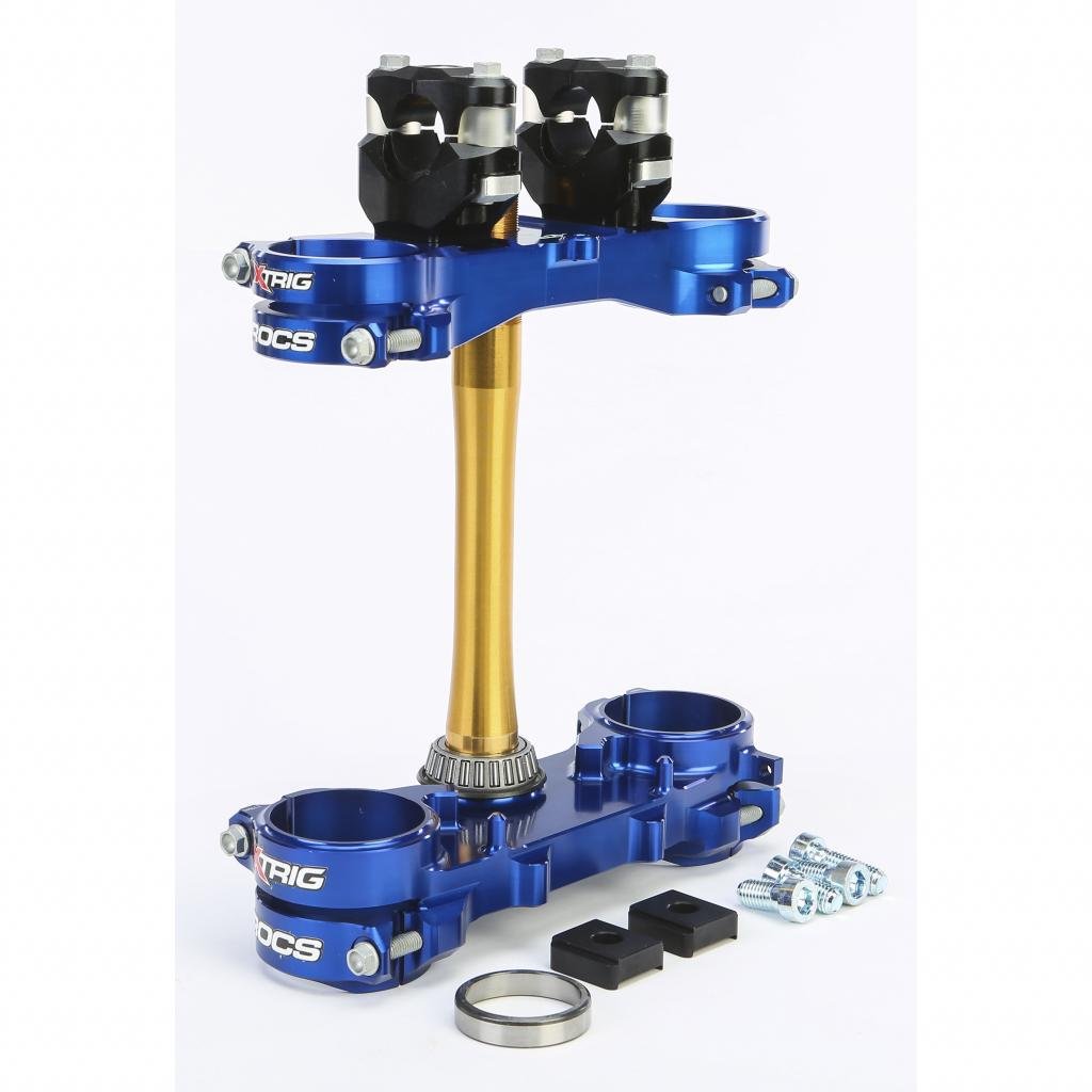 X - Trig ROCS Tech Clamp Set 2010 - 23 Yamaha YZ250F/450F 22mm Offset | 40201009 - MojoMotoSport.com