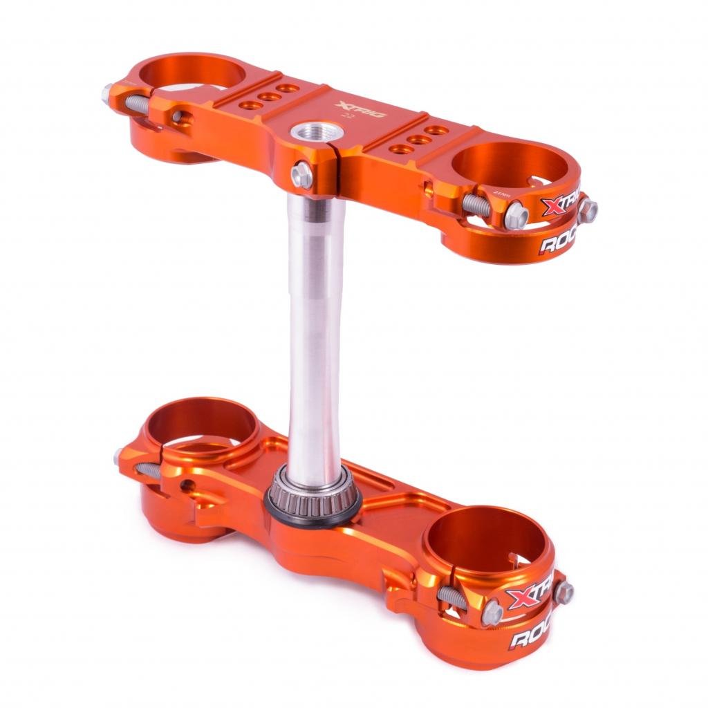 X - Trig ROCS Tech Clamp Set 2013 - 23 KTM 125 - 500 22mm Offset | 40505005 - MojoMotoSport.com