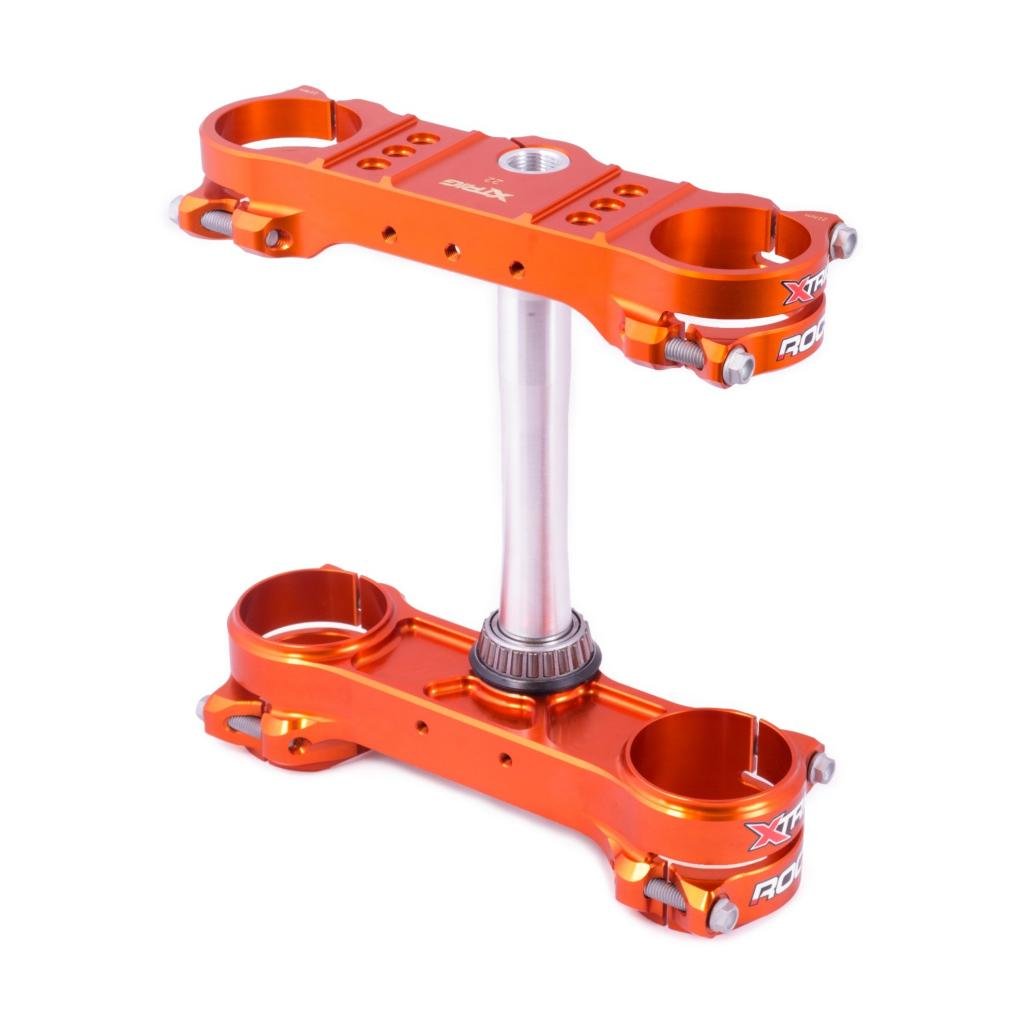 X - Trig ROCS Tech Clamp Set 2013 - 23 KTM 125 - 500 22mm Offset | 40505005 - MojoMotoSport.com