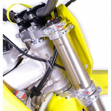 X - Trig ROCS Tech Clamp Set 2016 - 18 Suzuki RMZ250/450 21.5mm Offset | 40405004 - MojoMotoSport.com