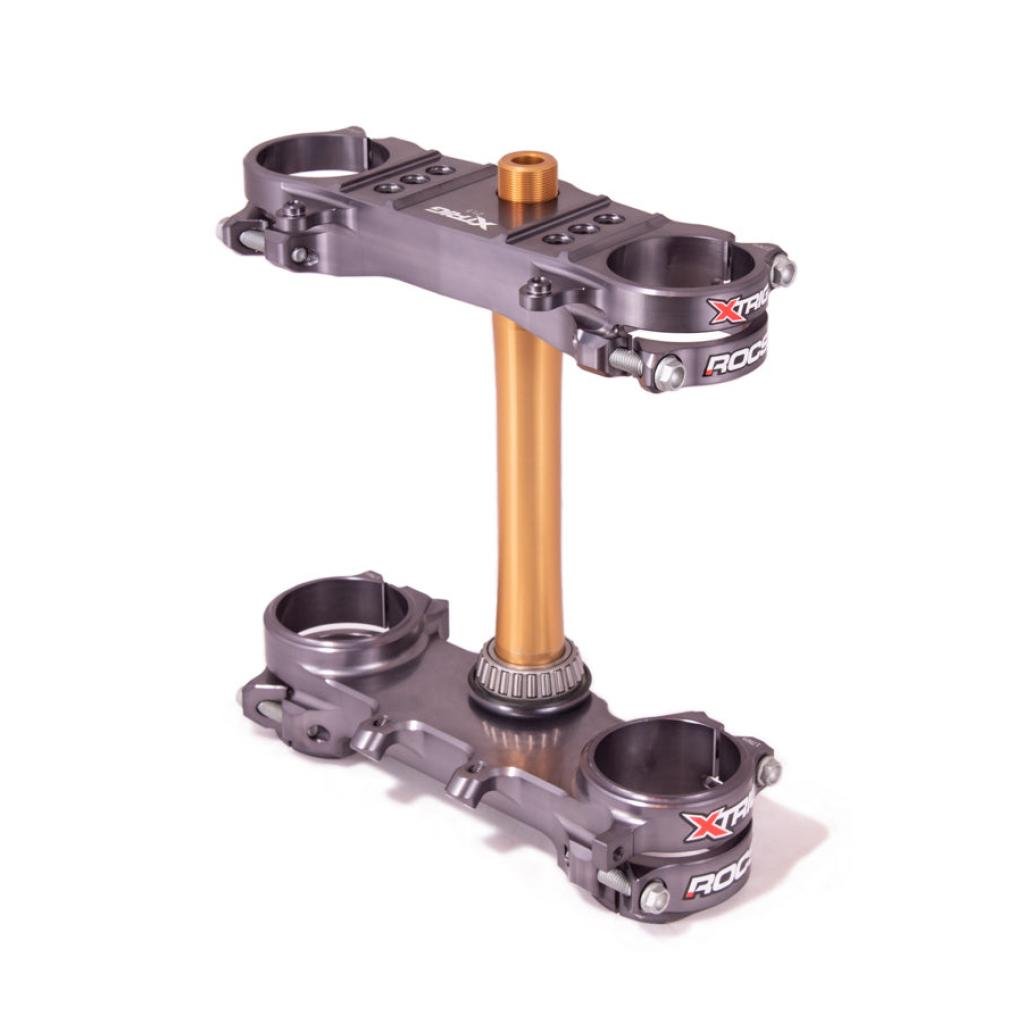 X - Trig ROCS Tech Clamp Set 2018 - 23 Suzuki RMZ250/450 21.5mm Offset | 40401004 - MojoMotoSport.com